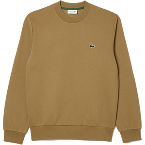 Lacoste Men’s Fleece Crew Neck Sweatshirt(Cookies)