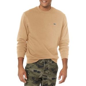 Lacoste Men’s Fleece Crew Neck Sweatshirt(Leafy)