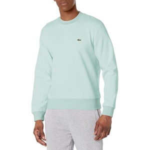 Lacoste Men’s Fleece Crew Neck Sweatshirt(Pastille Mint)