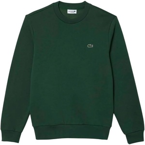 Lacoste Men’s Fleece Crew Neck Sweatshirt(Redwood)