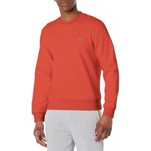 Lacoste Men’s Fleece Crew Neck Sweatshirt(Watermelon)