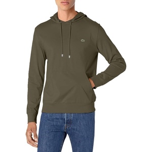 Lacoste Men’s Long Sleeved Hooded T-Shirt(Baobab)