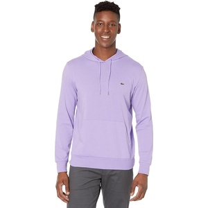 Lacoste Men’s Long Sleeved Hooded T-Shirt(Neva Purple)