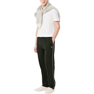 Lacoste Men’s Paris Piqué Sweatpants(Dark Army Green)
