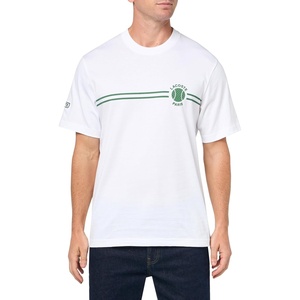 Lacoste Men’s Printed Embroidered Cotton Jersey T-Shirt(White)