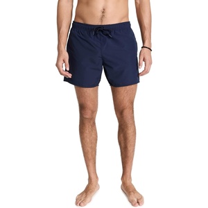 Lacoste Men’s Quick-Dry Swim Shorts 5.5″(Green/Navy Blue)
