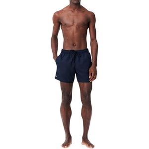 Lacoste Men’s Quick-Dry Swim Shorts 5.5″(Navy Blue/Green)