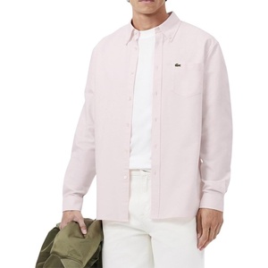 Lacoste Men’s Regular Fit Cotton Oxford Shirt(White)