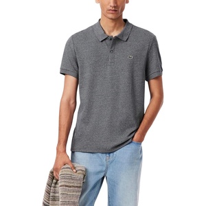 Lacoste Men’s Regular Fit Cotton Pima Polo Shirt(Eclipse Jaspe)