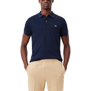 Lacoste Men’s Regular Fit Cotton Pima Polo Shirt(Navy Blue)
