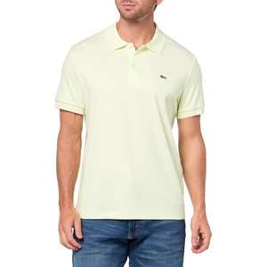 Lacoste Men’s Regular Fit Cotton Pima Polo Shirt(Pollen)