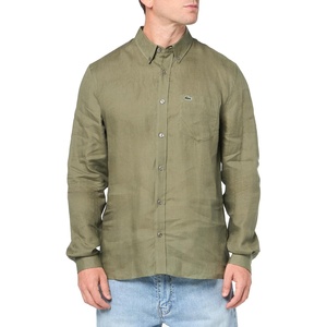 Lacoste Men’s Regular Fit Linen Shirt(Tank)