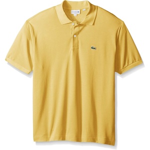 Lacoste Men’s Short Sleeve Classic Pique Polo Shirt(Banana Yellow)