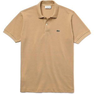 Lacoste Men’s Short Sleeve Classic Pique Polo Shirt(Beige)