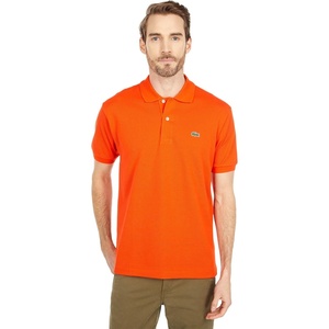 Lacoste Men’s Short Sleeve Classic Pique Polo Shirt(Gladiolus)