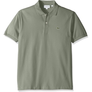 Lacoste Men’s Short Sleeve Classic Pique Polo Shirt(Ryegrass Green)