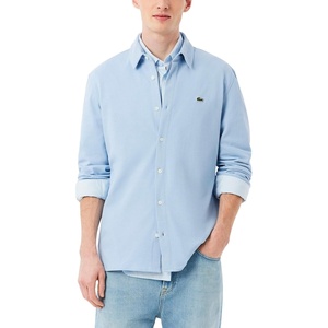 Lacoste Men’s Slim Fit Cotton Piqué Shirt(Chambray)