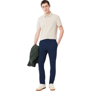 Lacoste Men’s Slim Fit Stretch Commuter Pants(Blue Night)