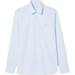 Lacoste Mens Slim Fit Stretch Poplin Shirt(Rill)