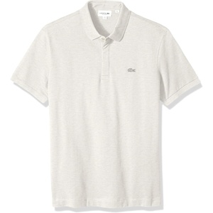 Lacoste Men’s Stretch Cotton Paris Polo(Alpes Grey Heathered)