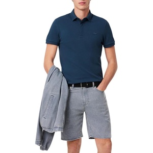 Lacoste Men’s Stretch Cotton Paris Polo(Dark Navy Blue)