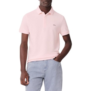 Lacoste Men’s Stretch Cotton Paris Polo(Flamingo)