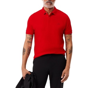Lacoste Men’s Stretch Cotton Paris Polo(Red)