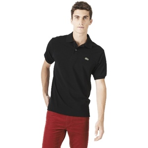Lacoste Men’s Tall Fit Cotton Petit Piqué Polo(Black)