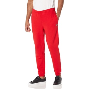 Lacoste Men’s Tapered Leg Sweatpants(Red)