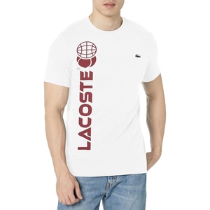 Lacoste Men’s Tennis X Daniil Medvedev Regular Fit T-Shirt(White)