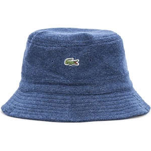 Lacoste Men’s Terry Bucket Hat(Blue)