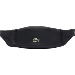Lacoste Mens Unisex LCST Zippered Belt Bag(Black)