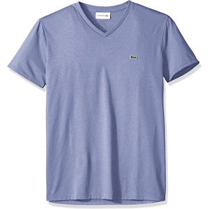 Lacoste Monochrome Cotton Pima Jersey Crew Neck T-Shirt(Purpy)