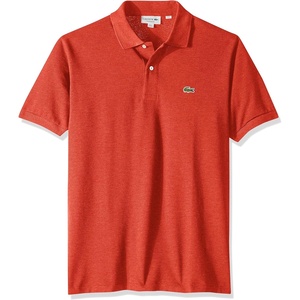 Lacoste Short Sleeve Classic Fit Chine Pique Polo Shirt, L1264 Shirt(Clusi Chine)