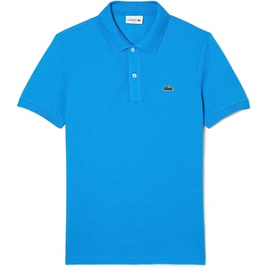 Lacoste Short Sleeve Classic Fit Chine Pique Polo Shirt, L1264 Shirt(Fiji)
