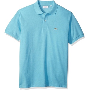 Lacoste Short Sleeve Classic Fit Chine Pique Polo Shirt, L1264 Shirt(Lavezzi Chine)