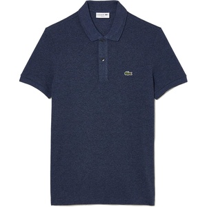 Lacoste Short Sleeve Classic Fit Chine Pique Polo Shirt, L1264 Shirt(Nebula China)