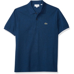 Lacoste Short Sleeve Classic Fit Chine Pique Polo Shirt, L1264 Shirt(Scope Twisted)