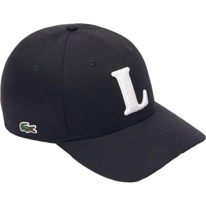 Lacoste Unisex Adult 3D Embroidered Baseball Cap(Black)