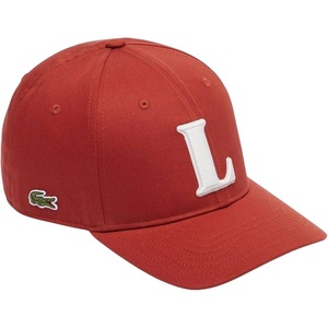 Lacoste Unisex Adult 3D Embroidered Baseball Cap(Brown)