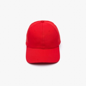 Lacoste Unisex-Adult Organic Side Logo Cotton Twill Cap(Buoy)