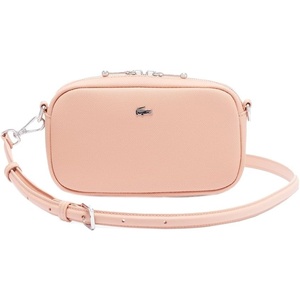 Lacoste Women’s Daily City Messenger Bag, Latte, One Size