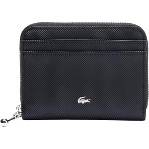 Lacoste Women’s Daily City Small Zipped Billfold, Black, One Size
