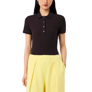Lacoste Women’s Short Sleeve Slim Fit Stretch Pique Polo Shirt(Buffalo)