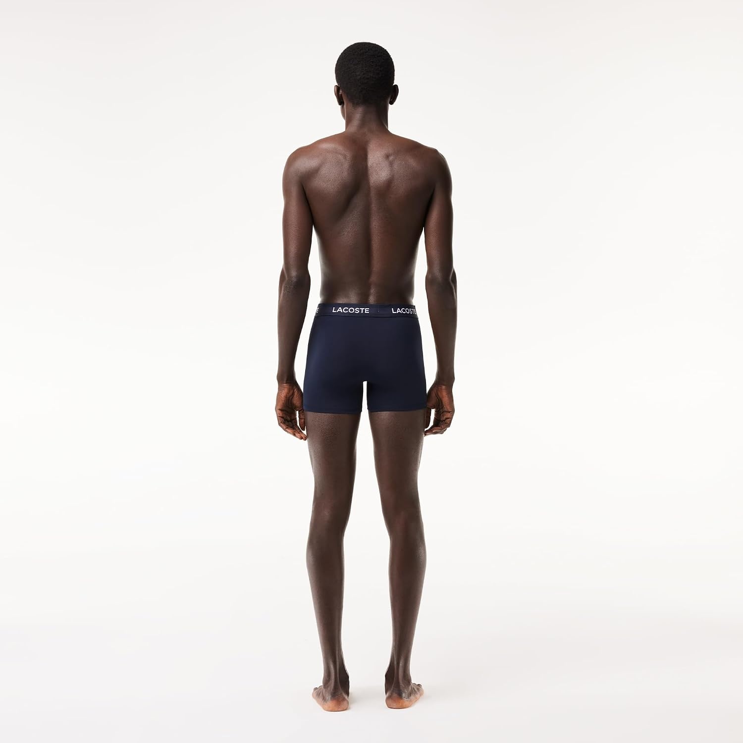image:imageLacoste Cotton Stretch Essentials Trunks 3packNavy BlueWhiteRed New