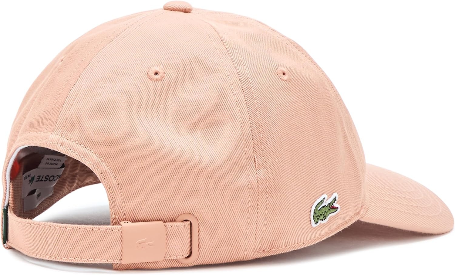 image:imageLacoste Unisex Cotton Twill Cap Beige One Size